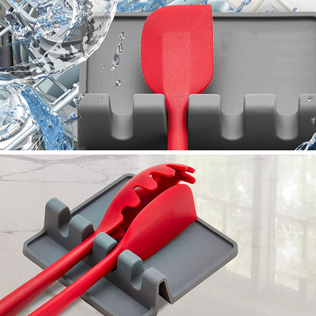 Multi-Utensil Kitchen Spoon Rest