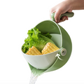 2-Tier Rotating Kitchen Drain Basket