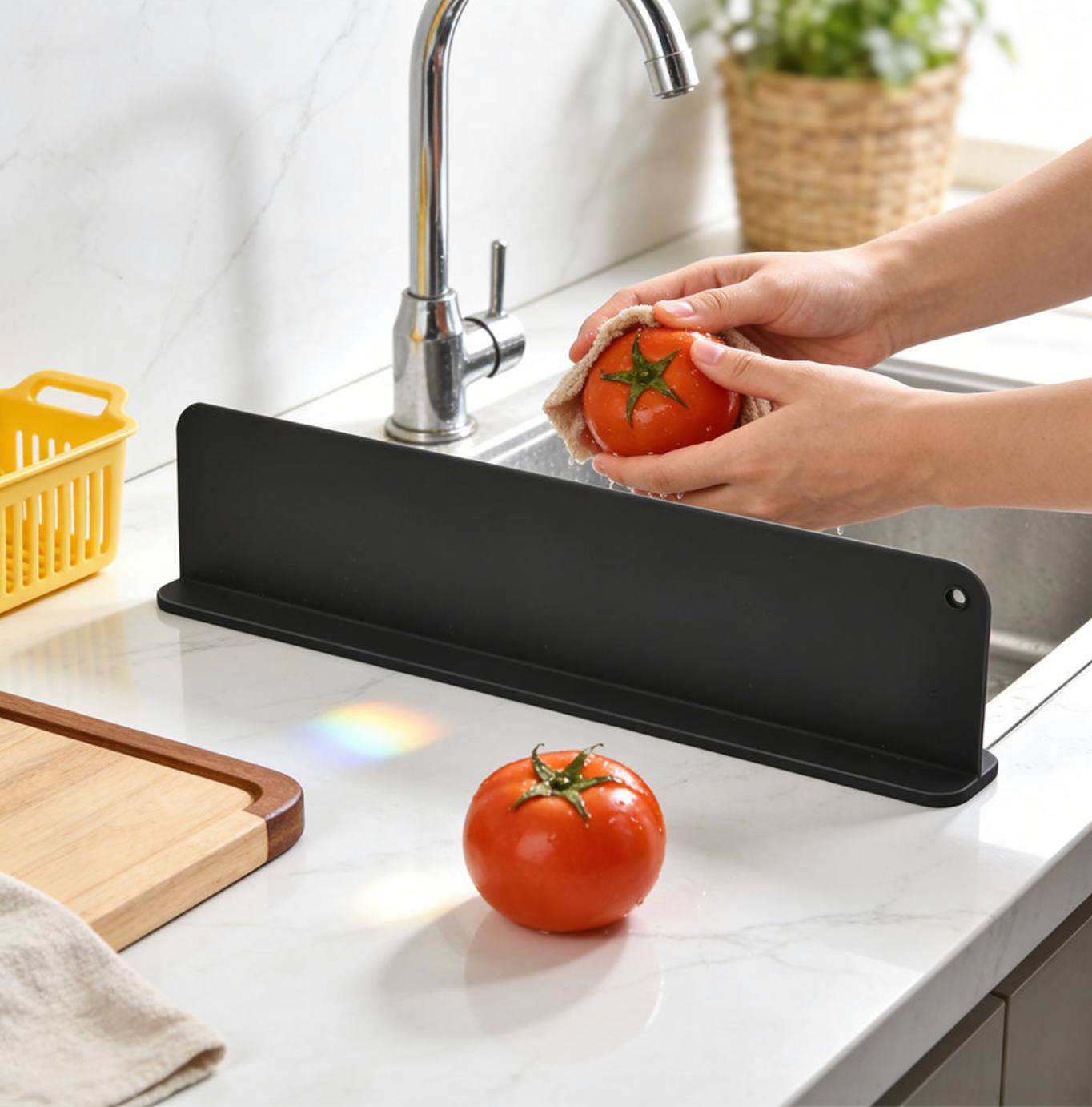 Silicone Kitchen Sink Splash Guard