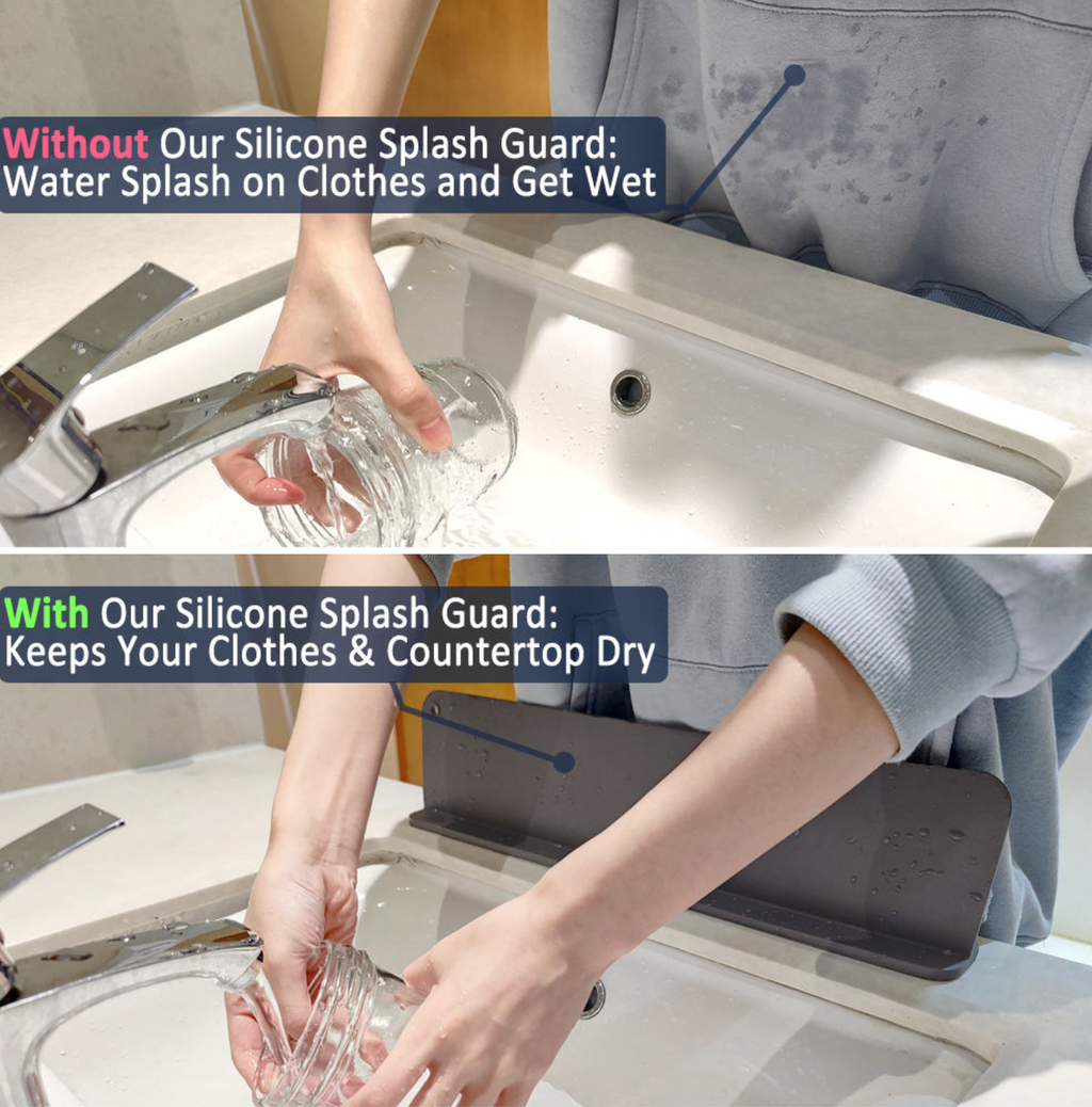 Silicone Kitchen Sink Splash Guard