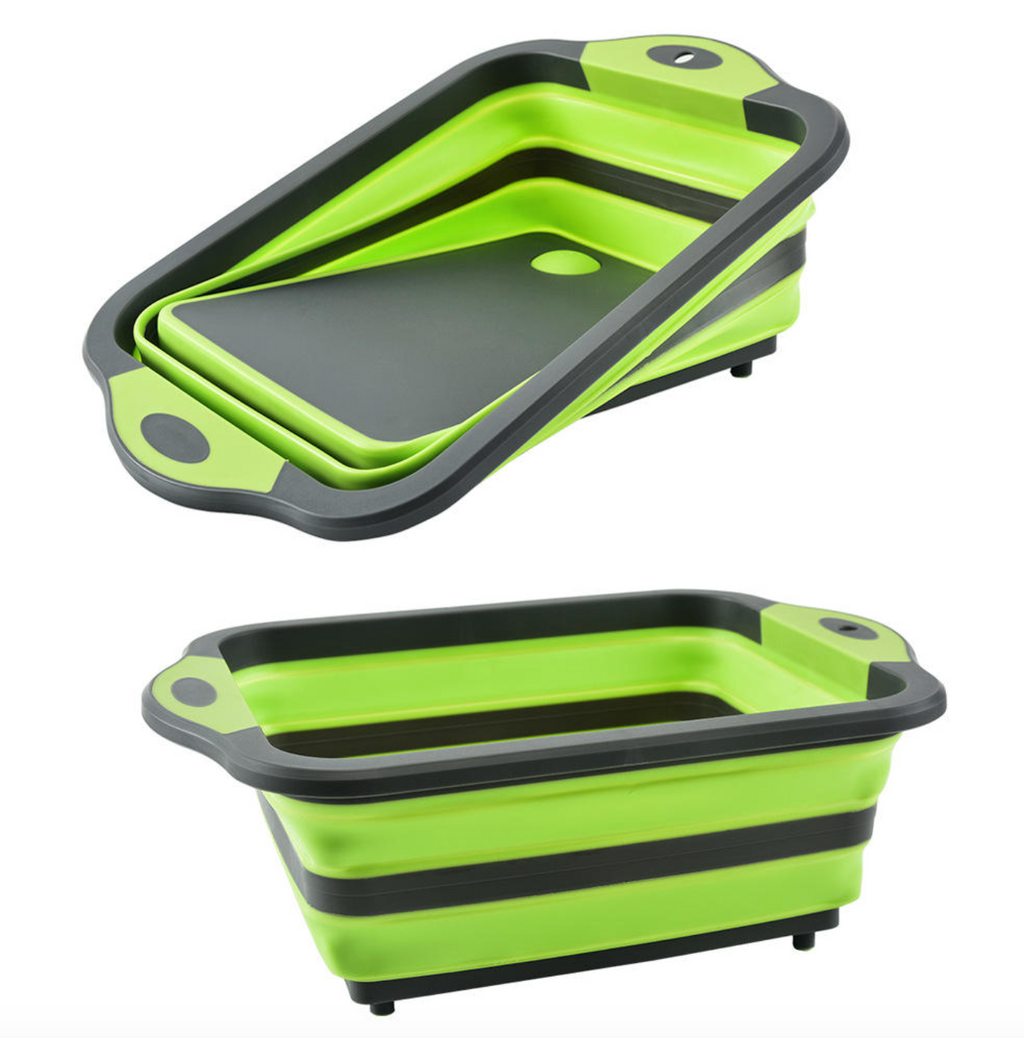 Collapsible Silicone Kitchen Strainer