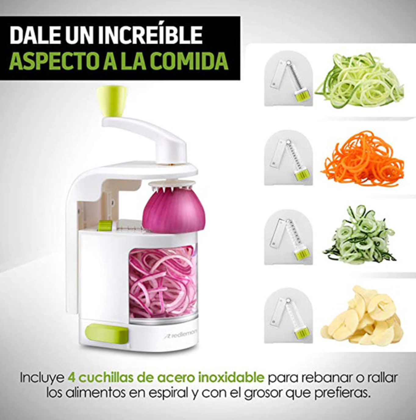 Handheld Vegetable Spiral Slicer