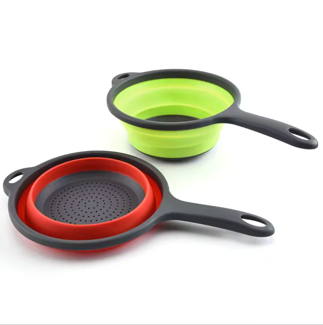 Collapsible Silicone Kitchen Strainer