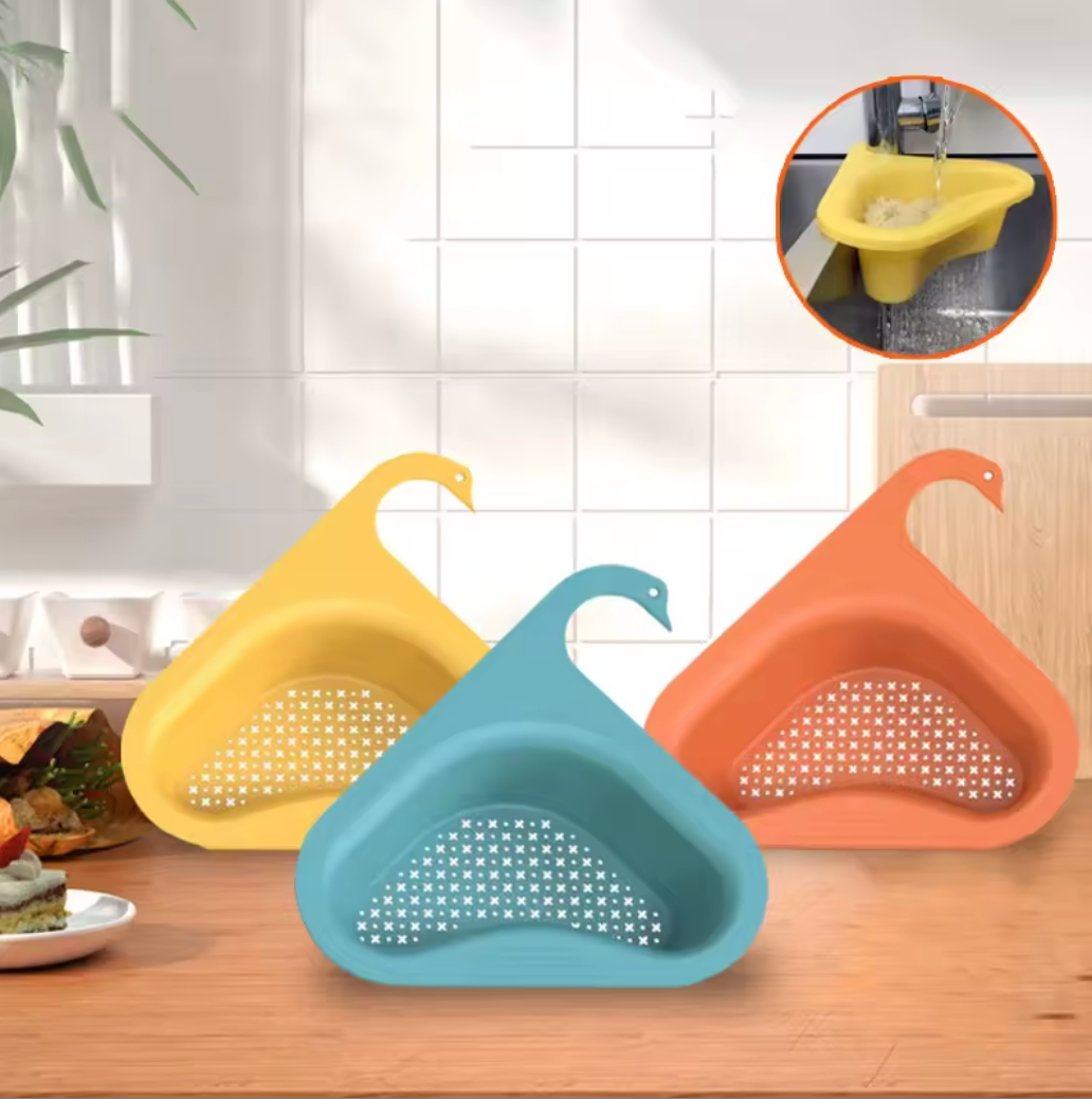Collapsible Silicone Kitchen Strainer